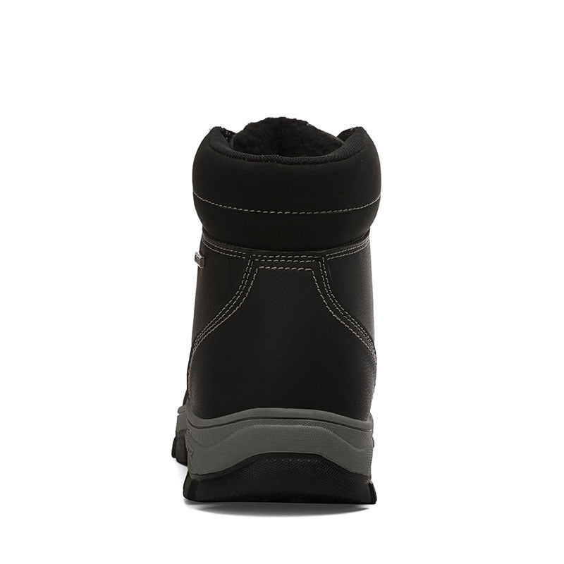Conquer Winter Trails with Our Men's Large Size Snow Hiking Shoes!